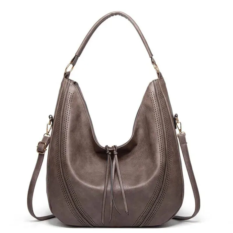 Julia™ | Leather Hobo Bag