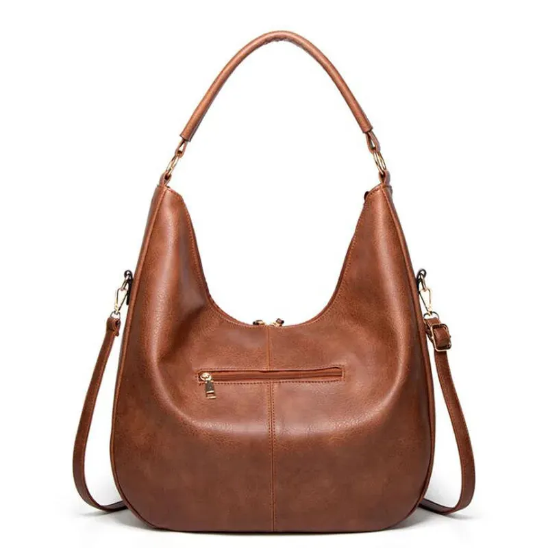 Julia™ | Leather Hobo Bag