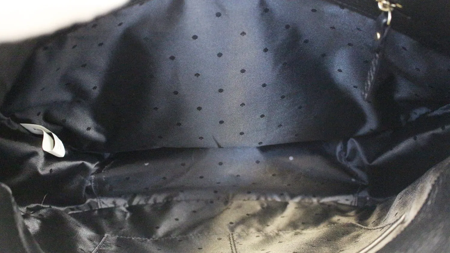 KATE SPADE James Street Mason Tassel Black Hobo Bag