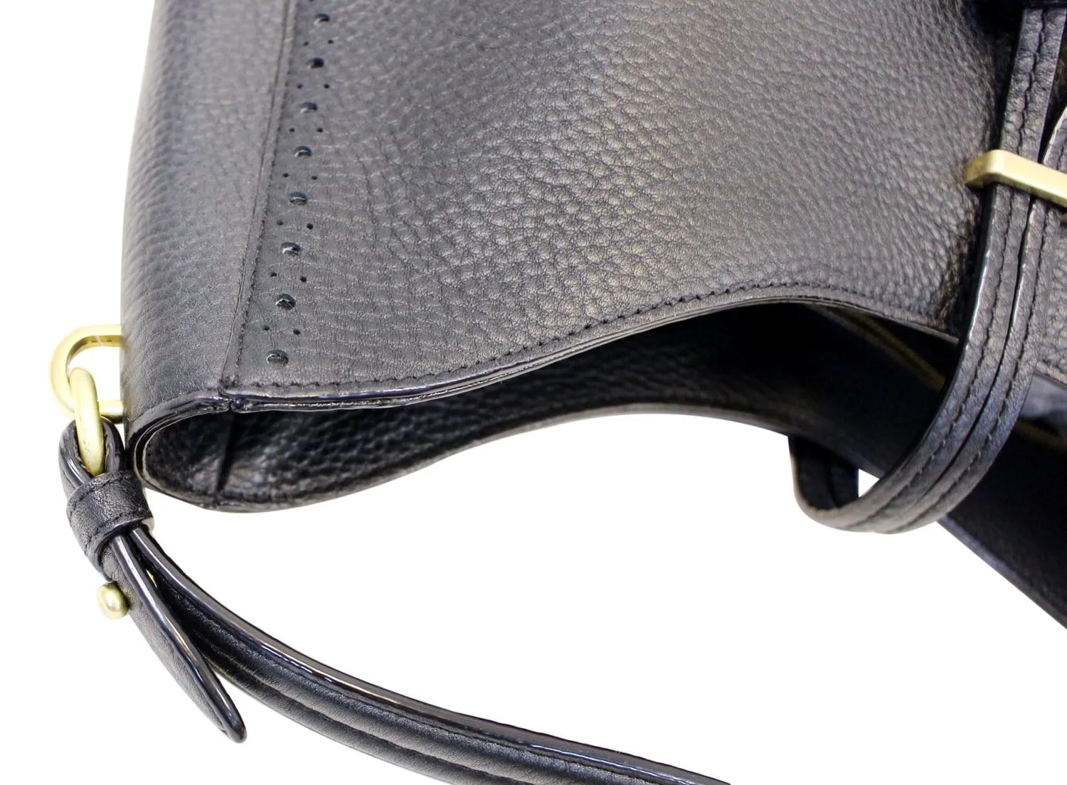 KATE SPADE James Street Mason Tassel Black Hobo Bag