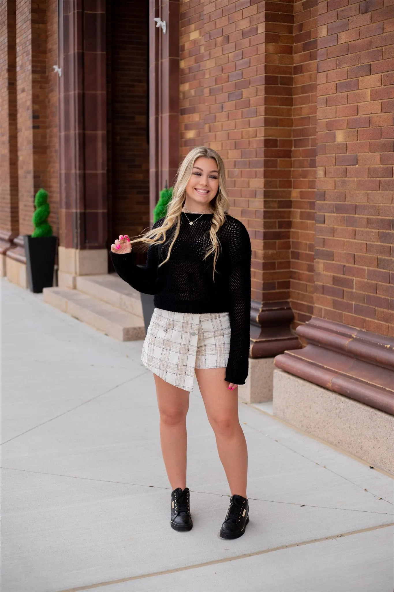 Kate's Linen Mini Skort