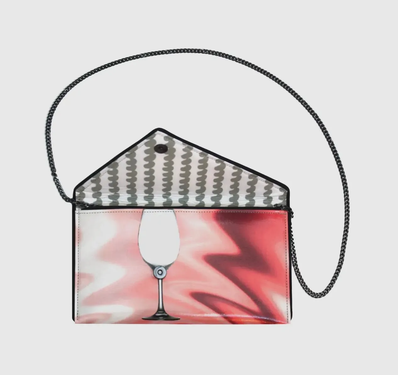 Kent Stetson Rose’ Wine Handbag