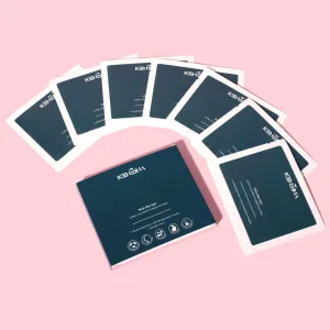 Kenzina Pick-Me-Up Biodegradable Eye Masks - Box of 7