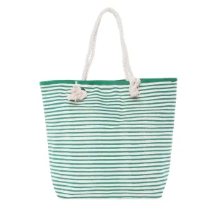 Knotted Rope Tote -- Emerald