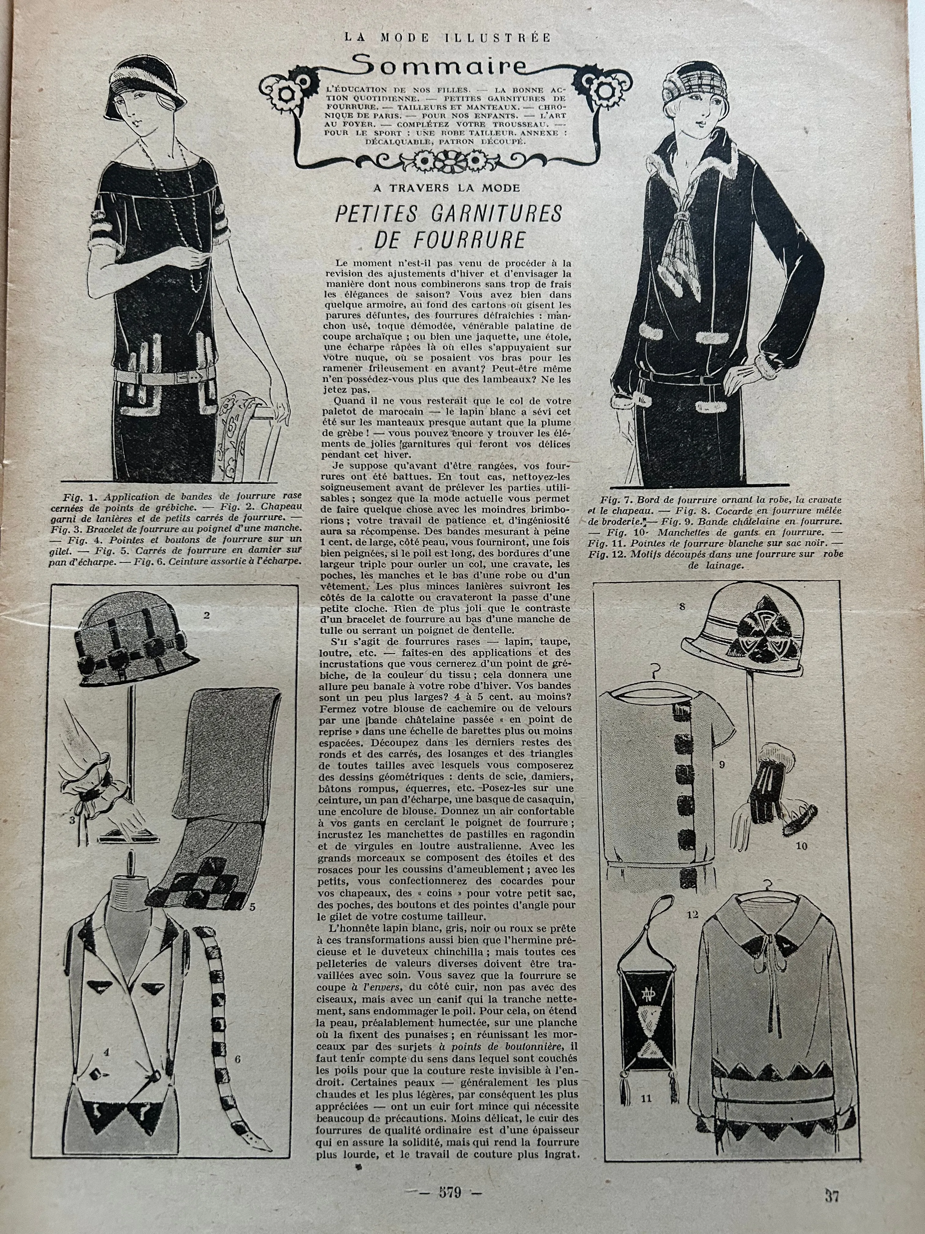 La Mode Illustrée - Dimanche 14 Septembre 1924 - n.37