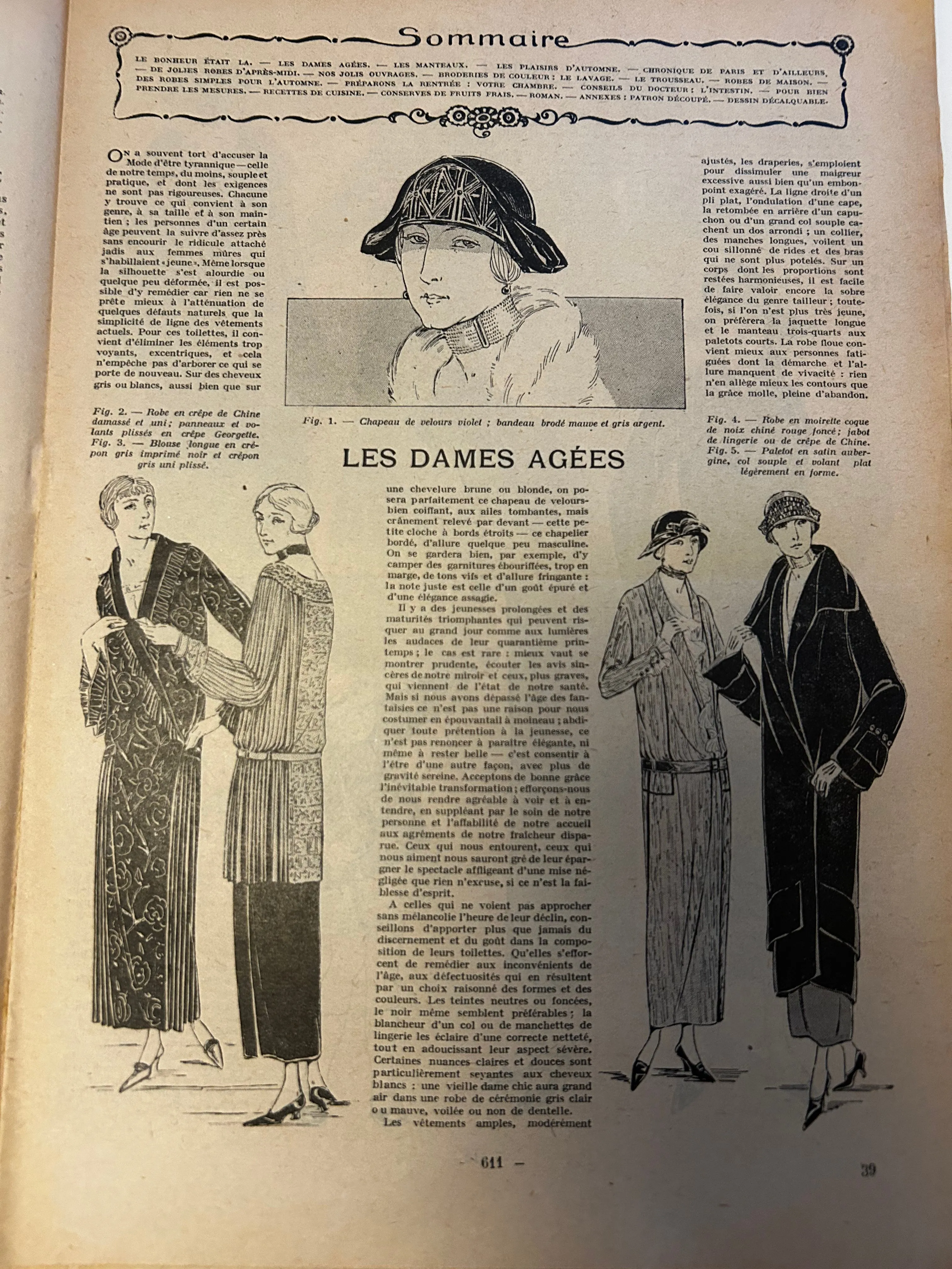 La Mode Illustrée - Dimanche 28 Septembre 1924 - n.39