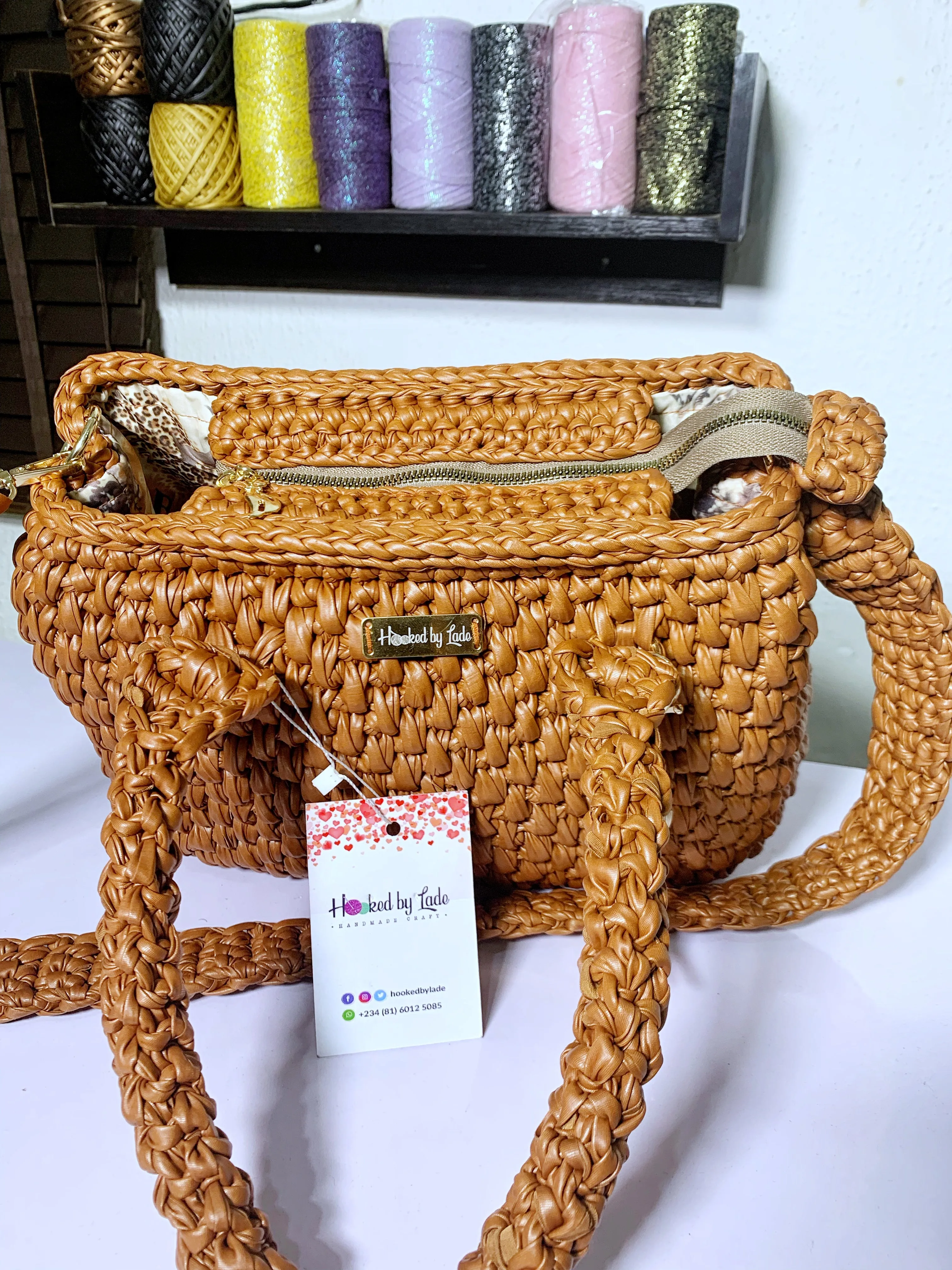 'Lade' Tote Crochet Bag