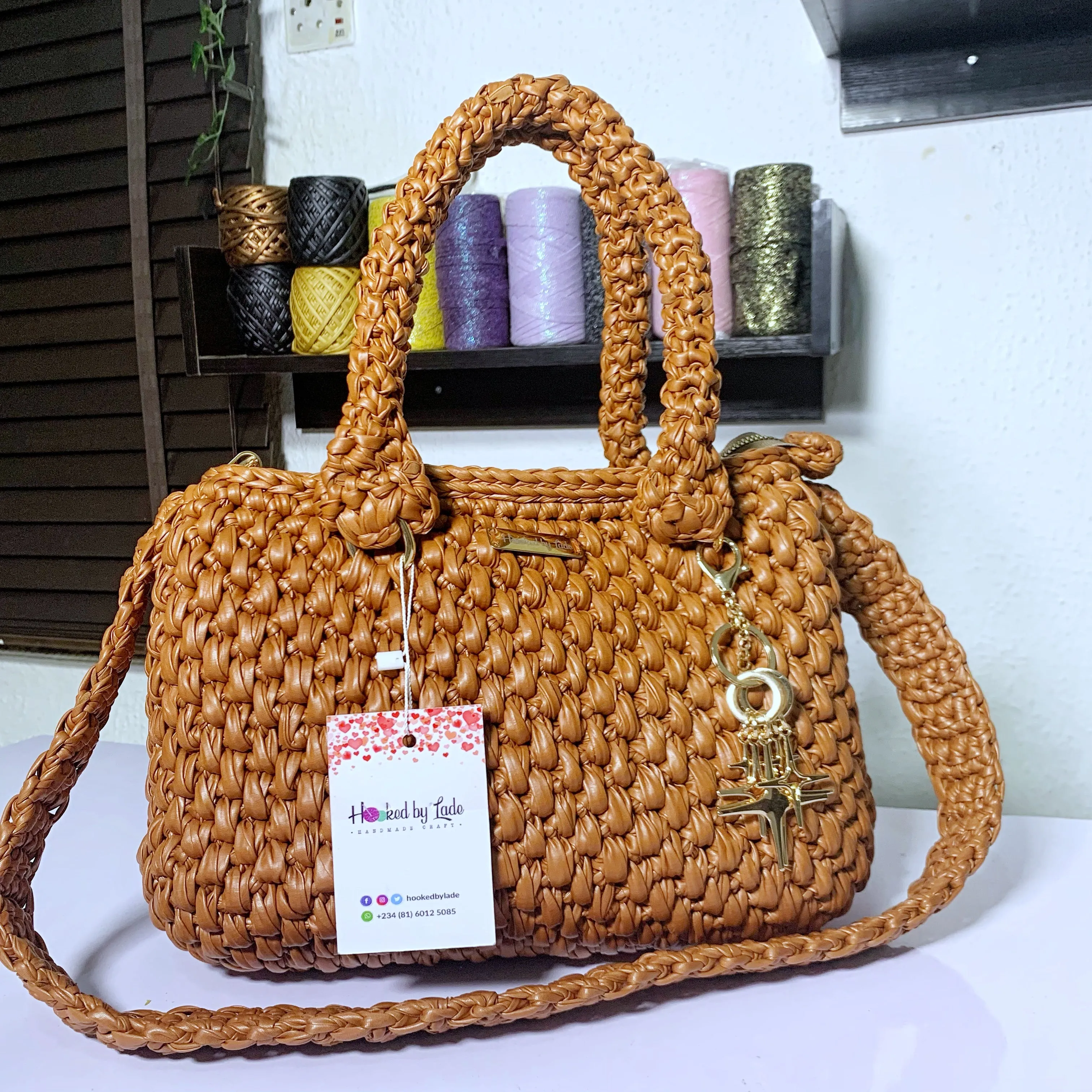 'Lade' Tote Crochet Bag