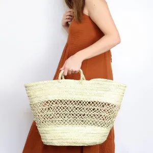Lagos French Tote Basket