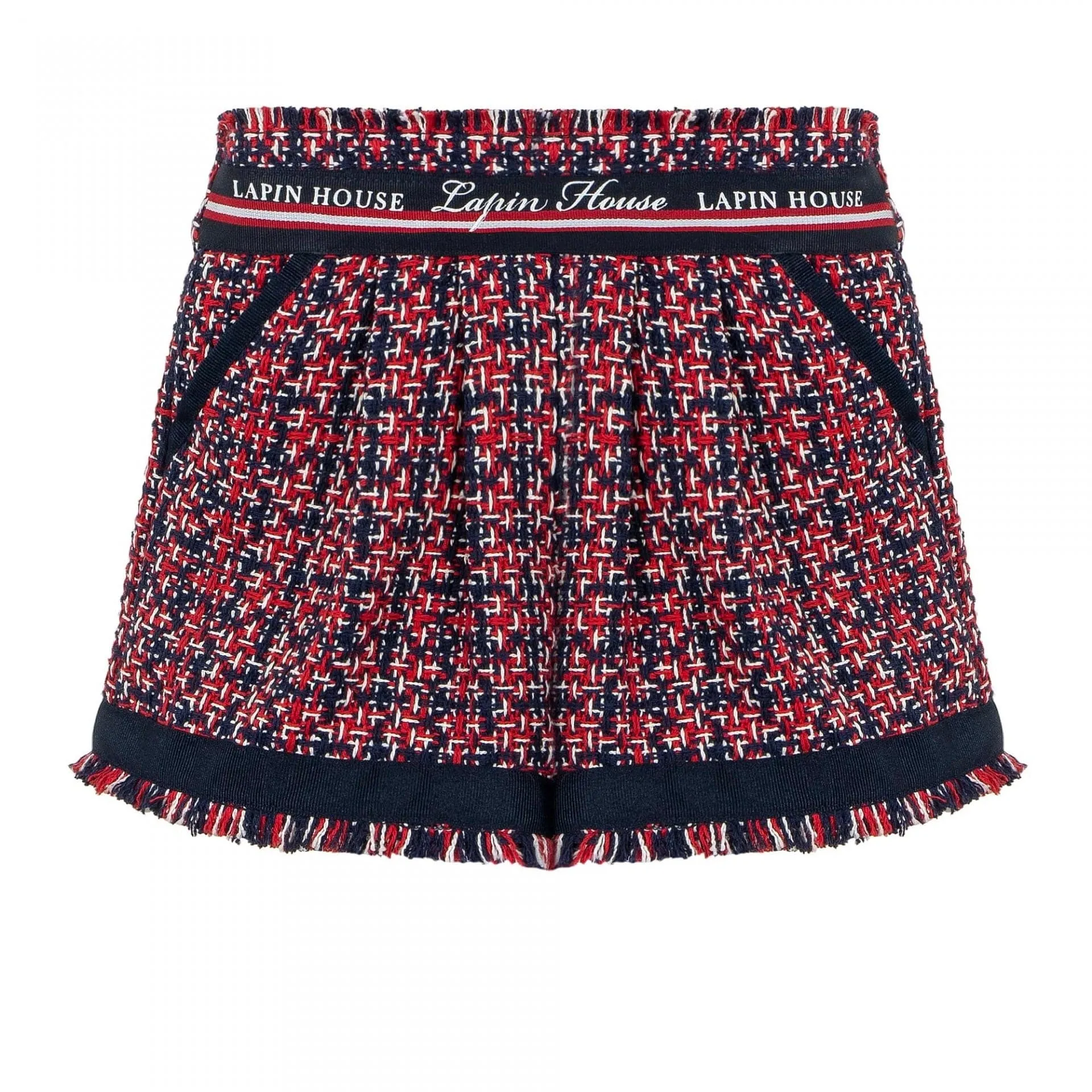 LAPIN HOUSE - Tweed Short Set - Red