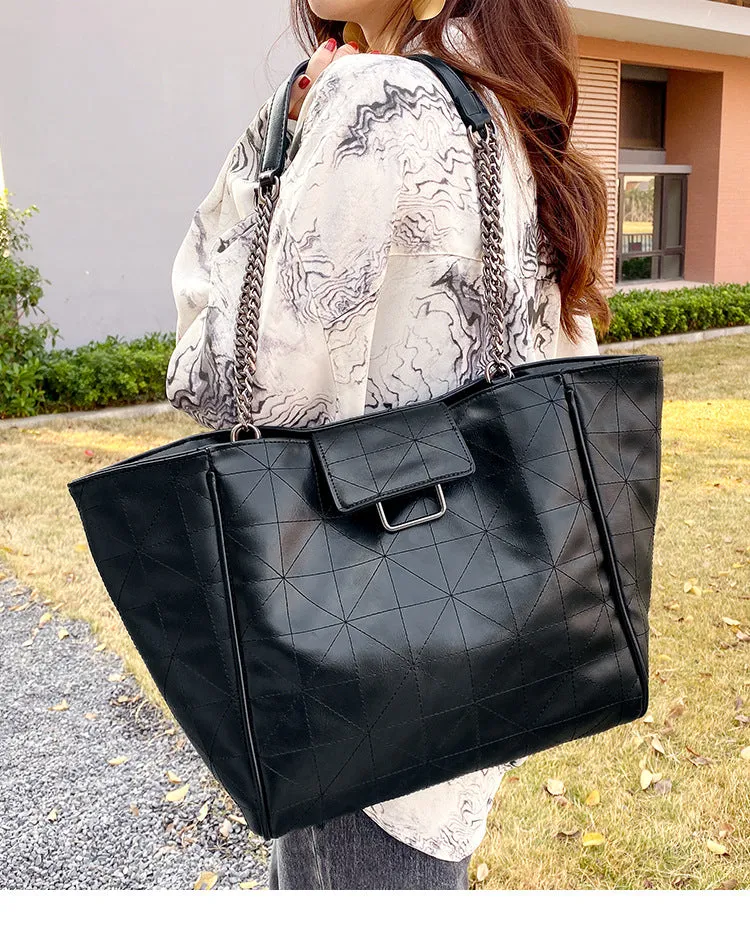 Lauren Leather Tote