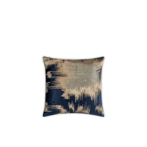 LAYLA NAVY GOLD EMBROIDERED PILLOW