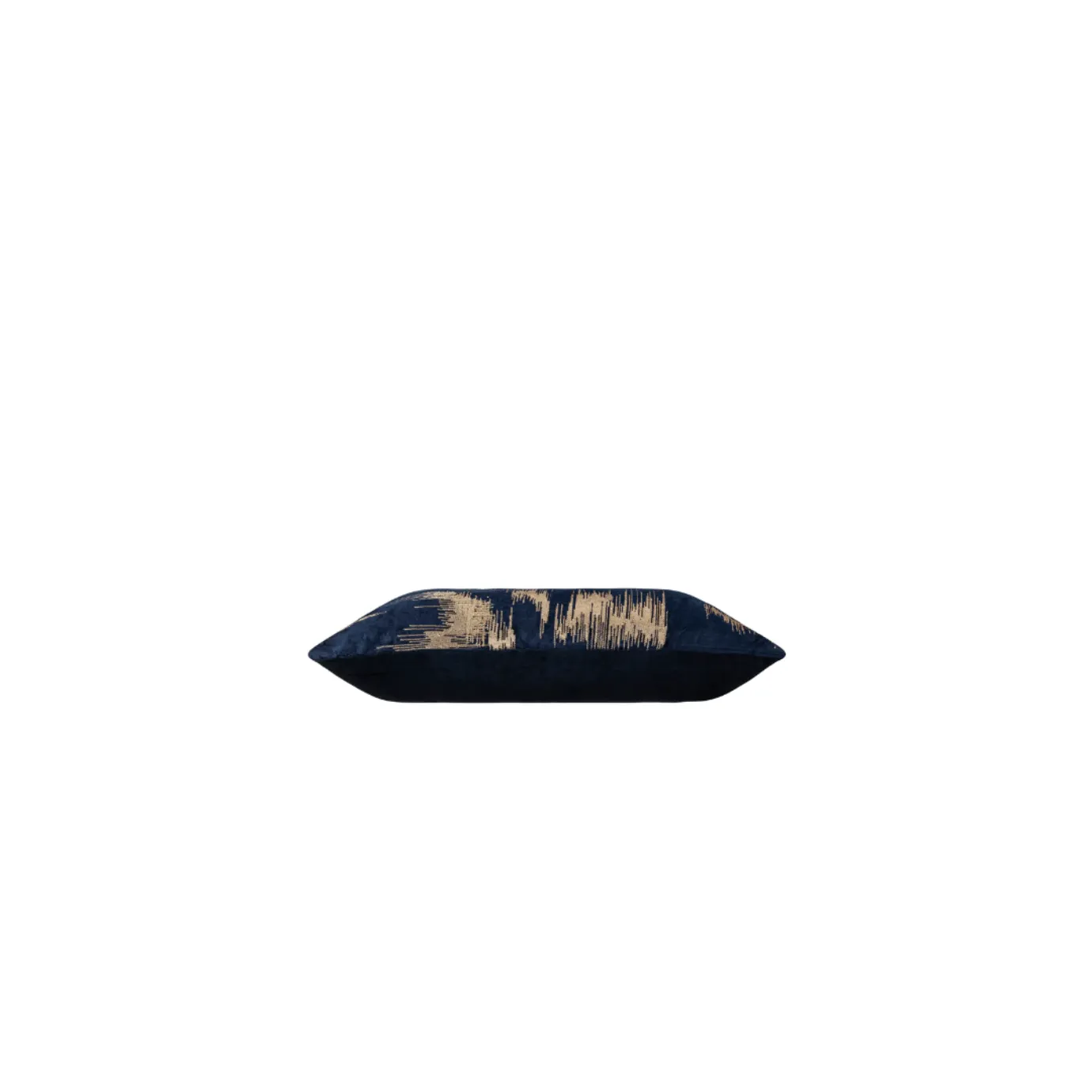 LAYLA NAVY GOLD EMBROIDERED PILLOW