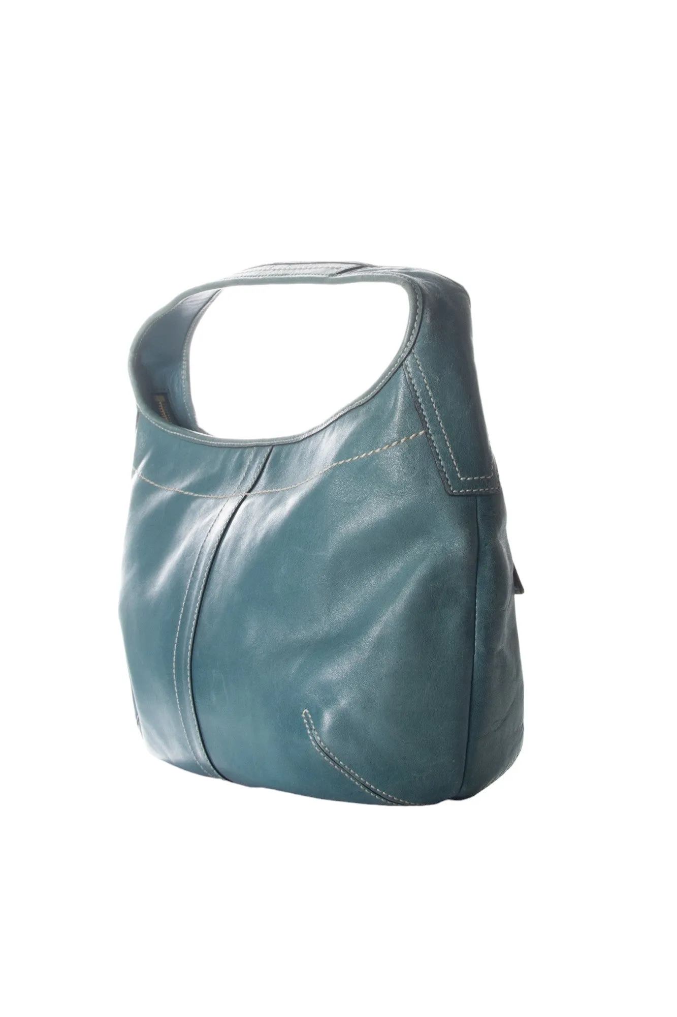 Leather Hobo Handbag