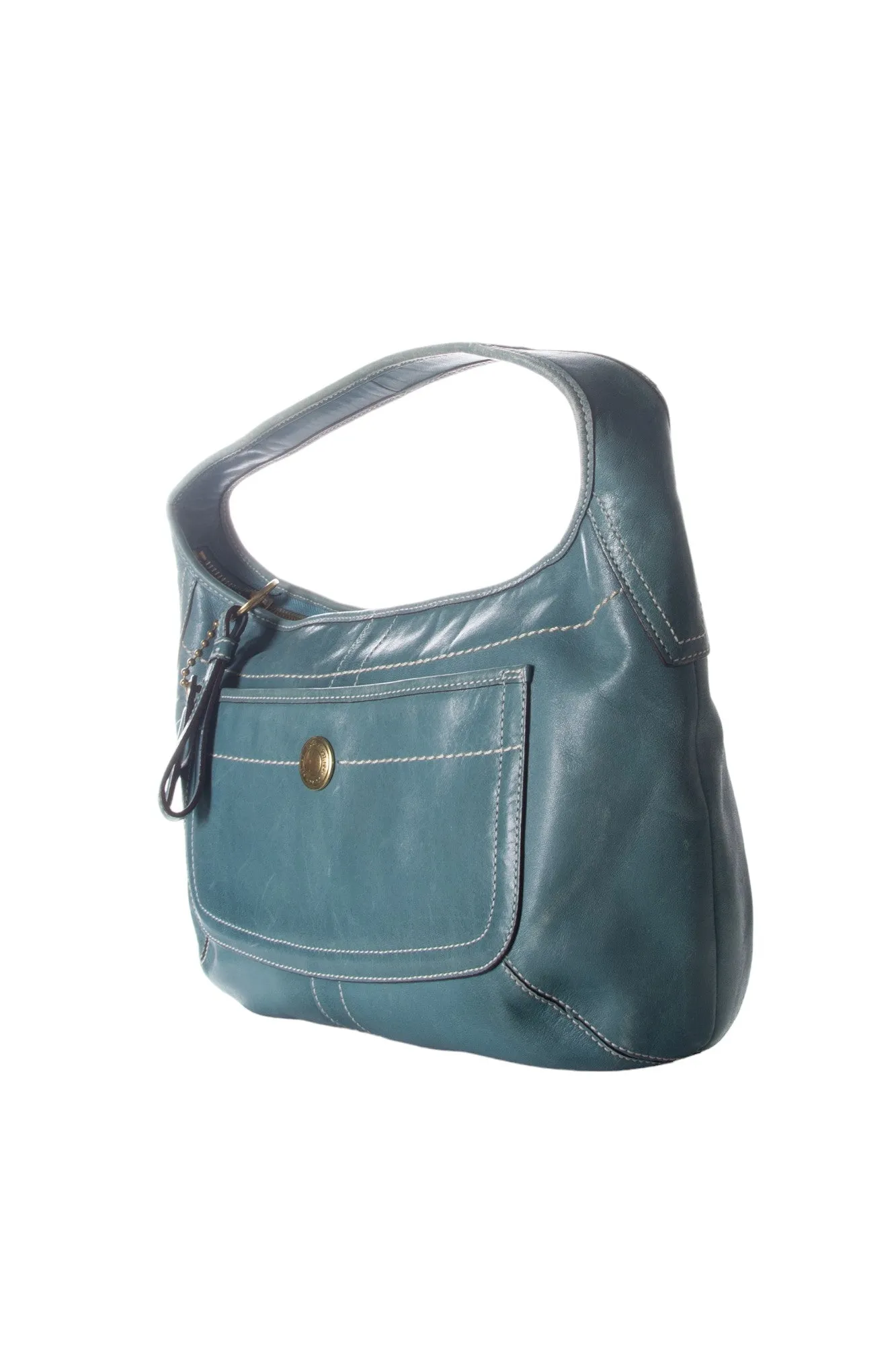 Leather Hobo Handbag