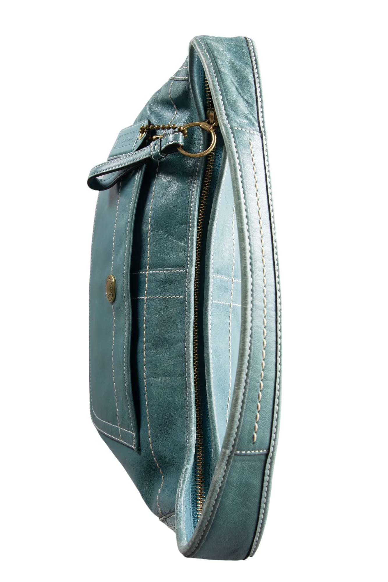 Leather Hobo Handbag