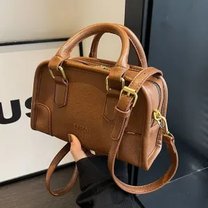 Leather Shoulder Strap Handbag