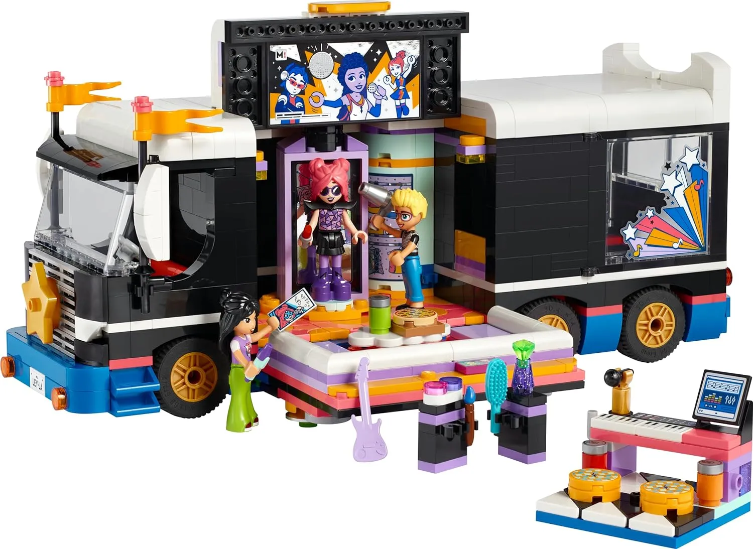 LEGO Friends Pop Star Music Tour Bus Toy | 8 Years 