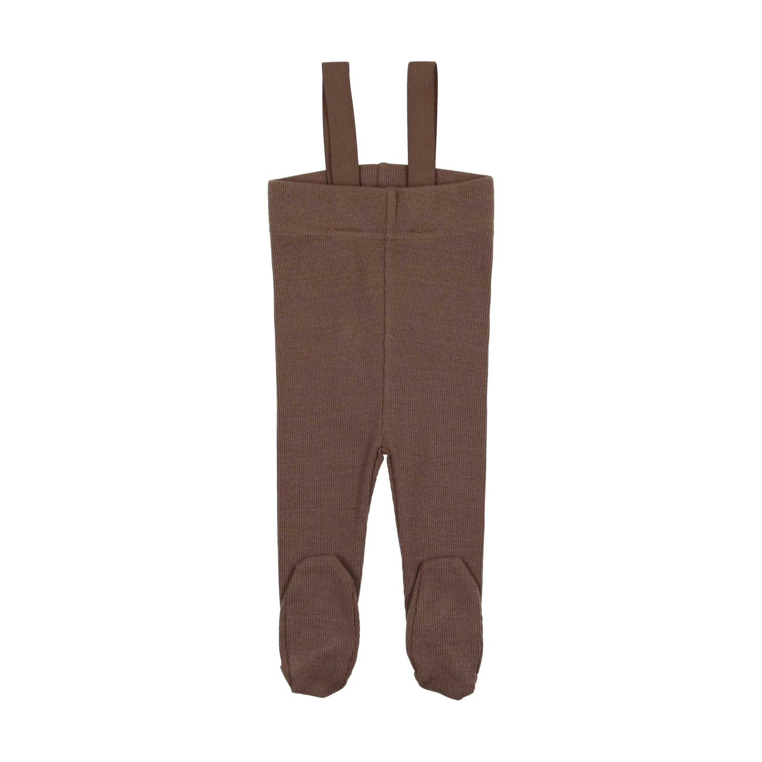 Lil Legs Suspender Leggings - Taupe