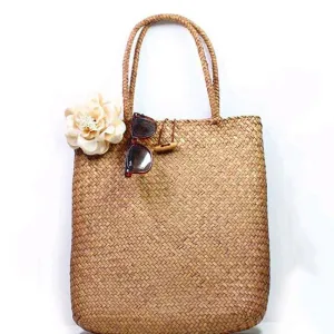 Lillian Straw Tote