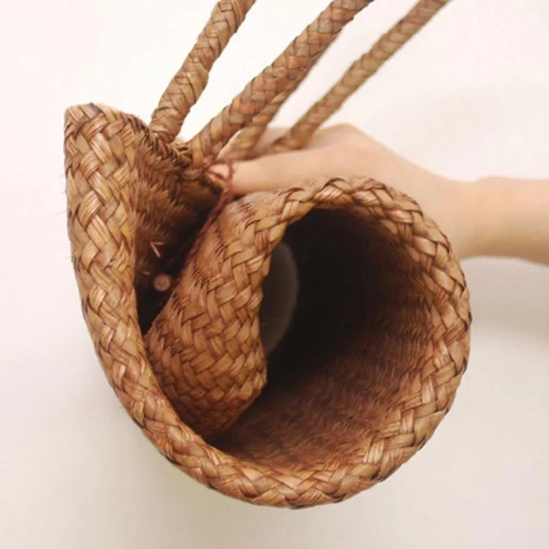 Lillian Straw Tote