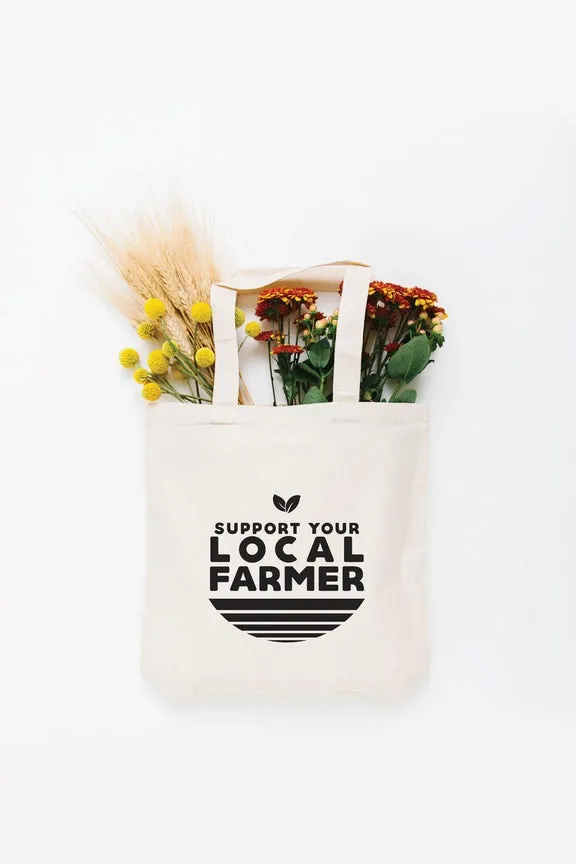 Local Farmer Tote Bag