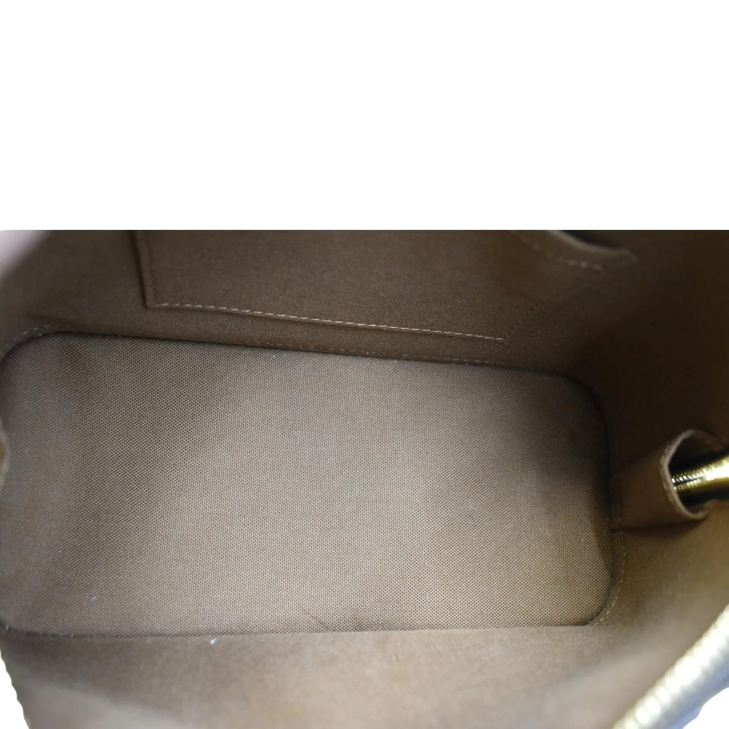 LOUIS VUITTON Alma BB Monogram Canvas Satchel Crossbody Bag Brown