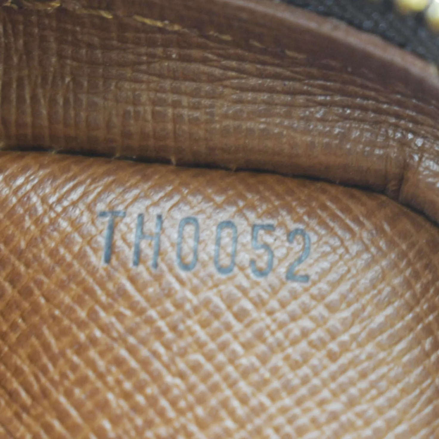 LOUIS VUITTON Amazone Monogram Canvas Crossbody Bag Brown