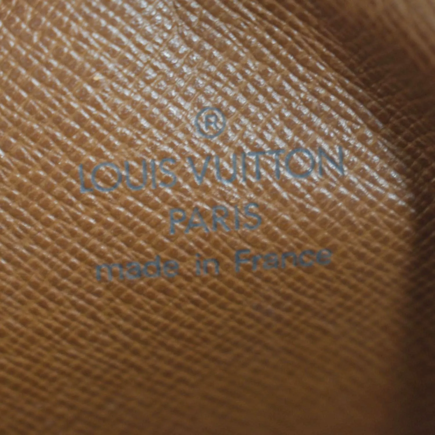 LOUIS VUITTON Amazone Monogram Canvas Crossbody Bag Brown