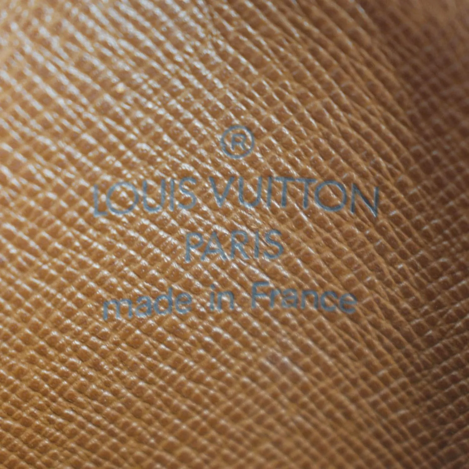 LOUIS VUITTON Amazone Monogram Canvas Crossbody Bag Brown