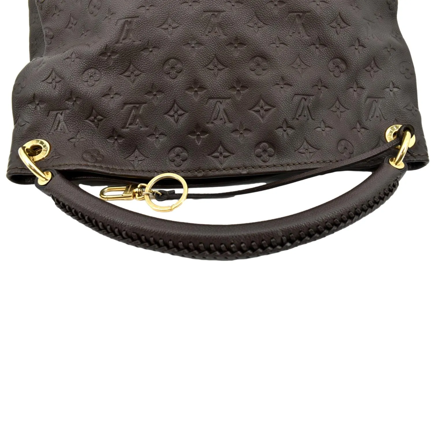 LOUIS VUITTON Artsy MM Empreinte Leather Hobo Bag Chocolate - Hot Deals