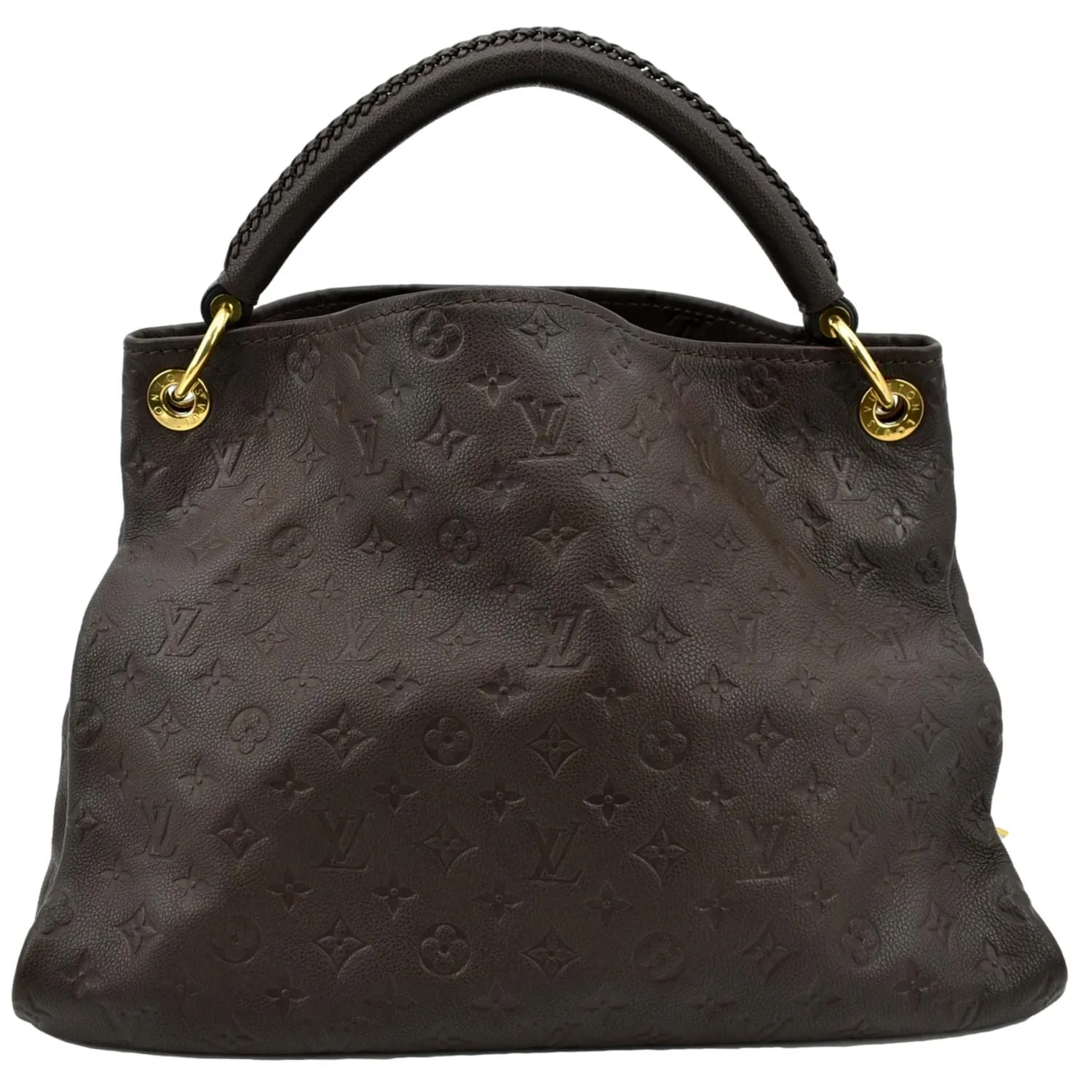LOUIS VUITTON Artsy MM Empreinte Leather Hobo Bag Chocolate - Hot Deals