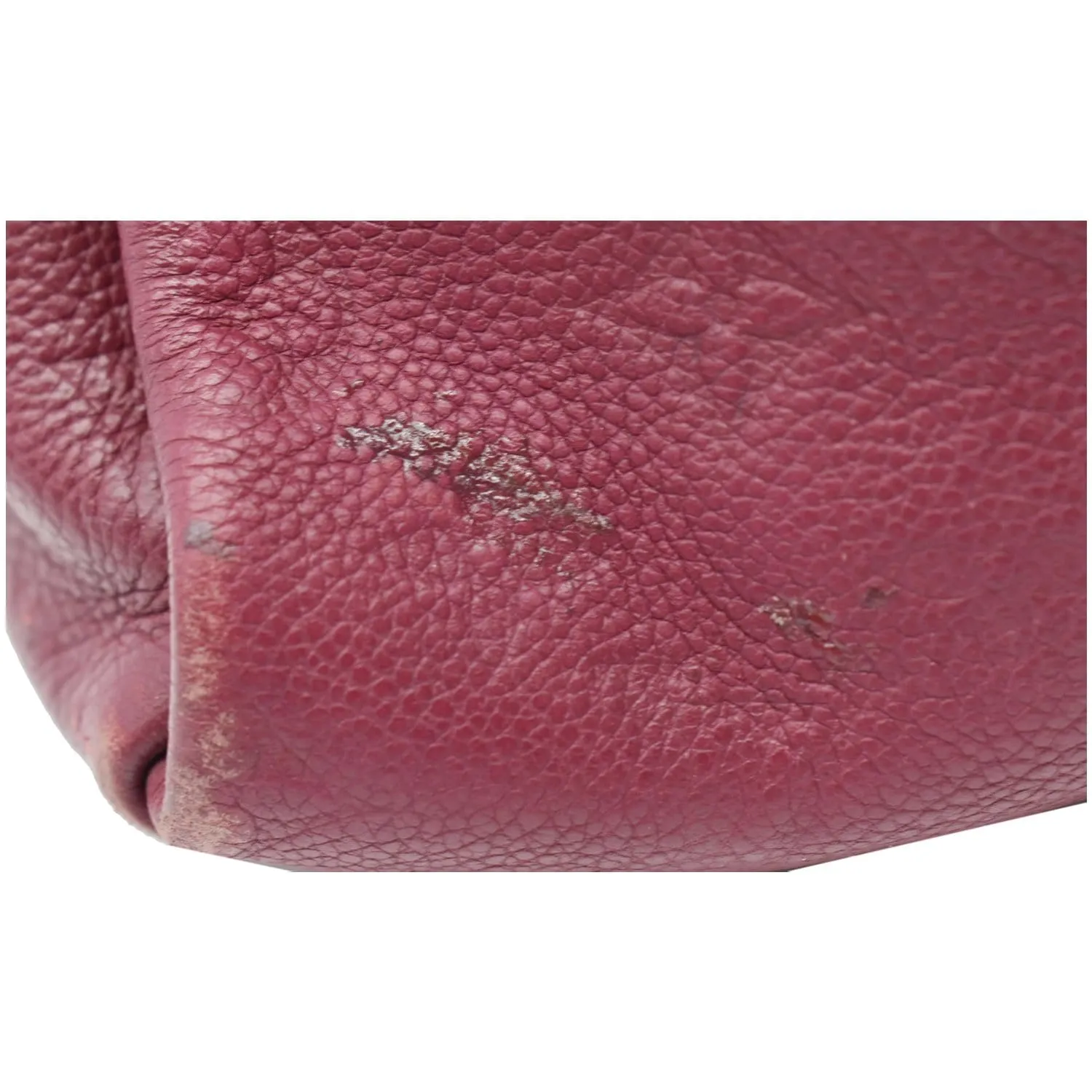 LOUIS VUITTON Artsy MM Empreinte Leather Hobo Shoulder Bag Mulberry