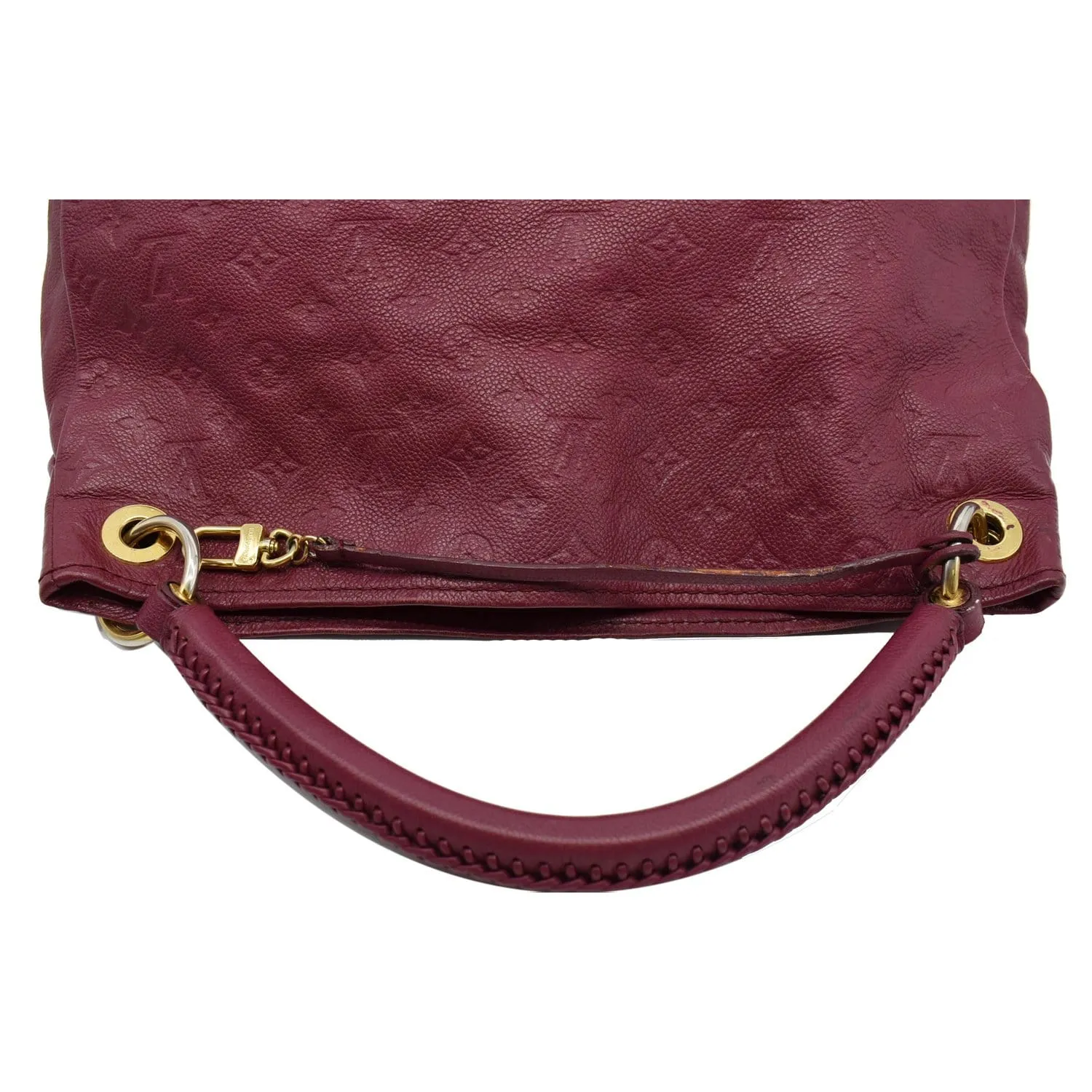 LOUIS VUITTON Artsy MM Empreinte Leather Hobo Shoulder Bag Mulberry