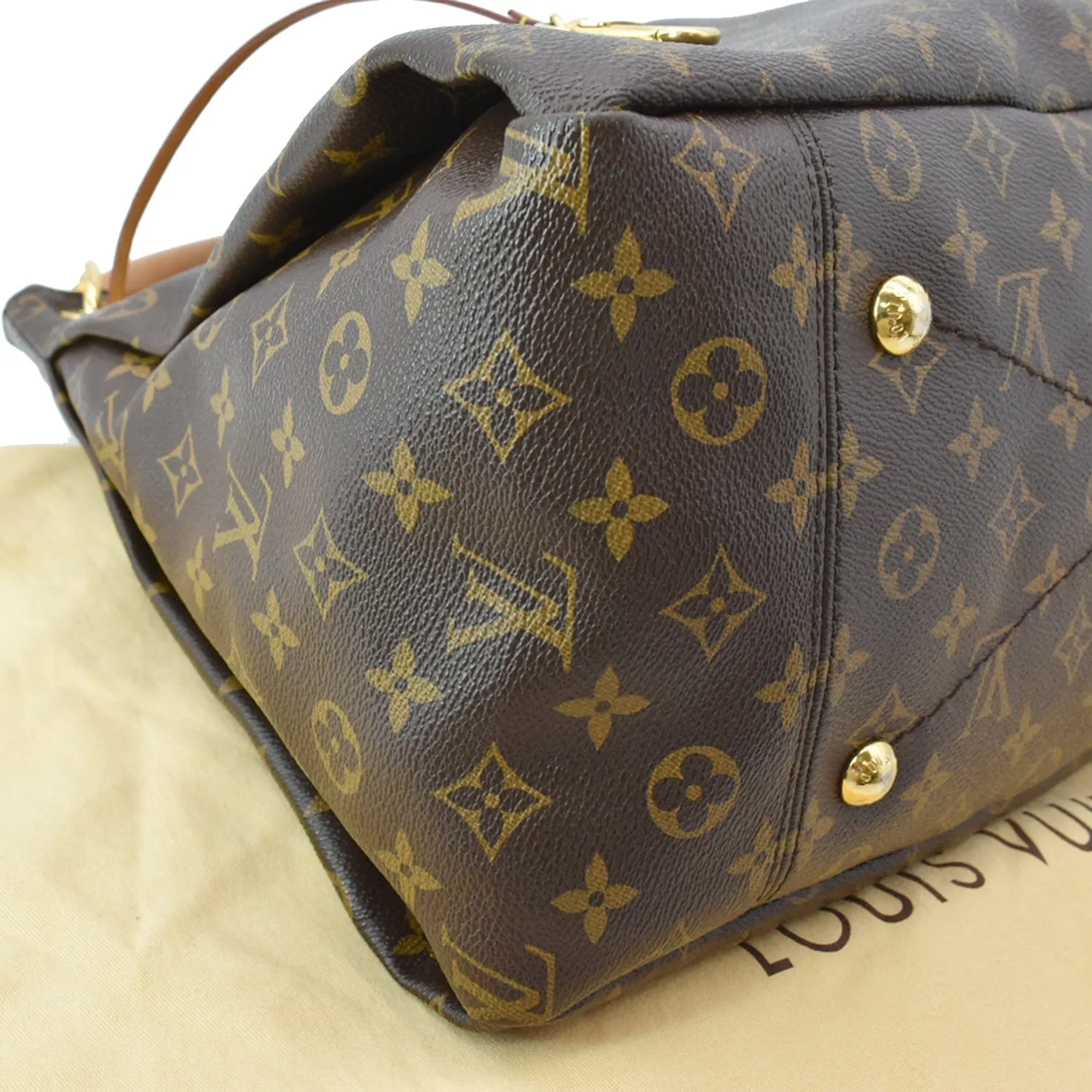 LOUIS VUITTON Artsy MM Monogram Canvas Hobo Bag Brown - Hot Deals