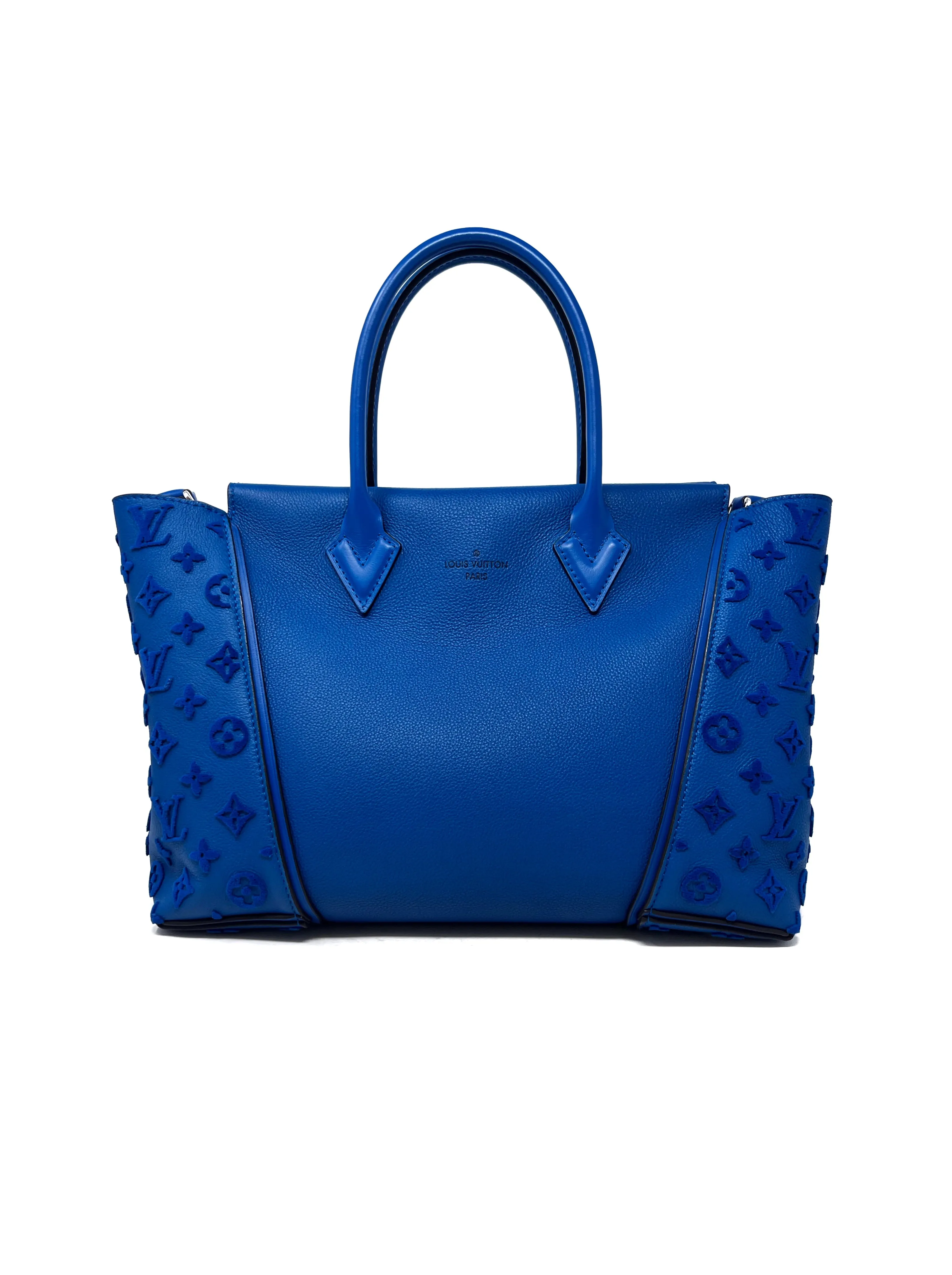 Louis Vuitton Blue Lagon '14 Veau Cachemire 'W' PM Tote