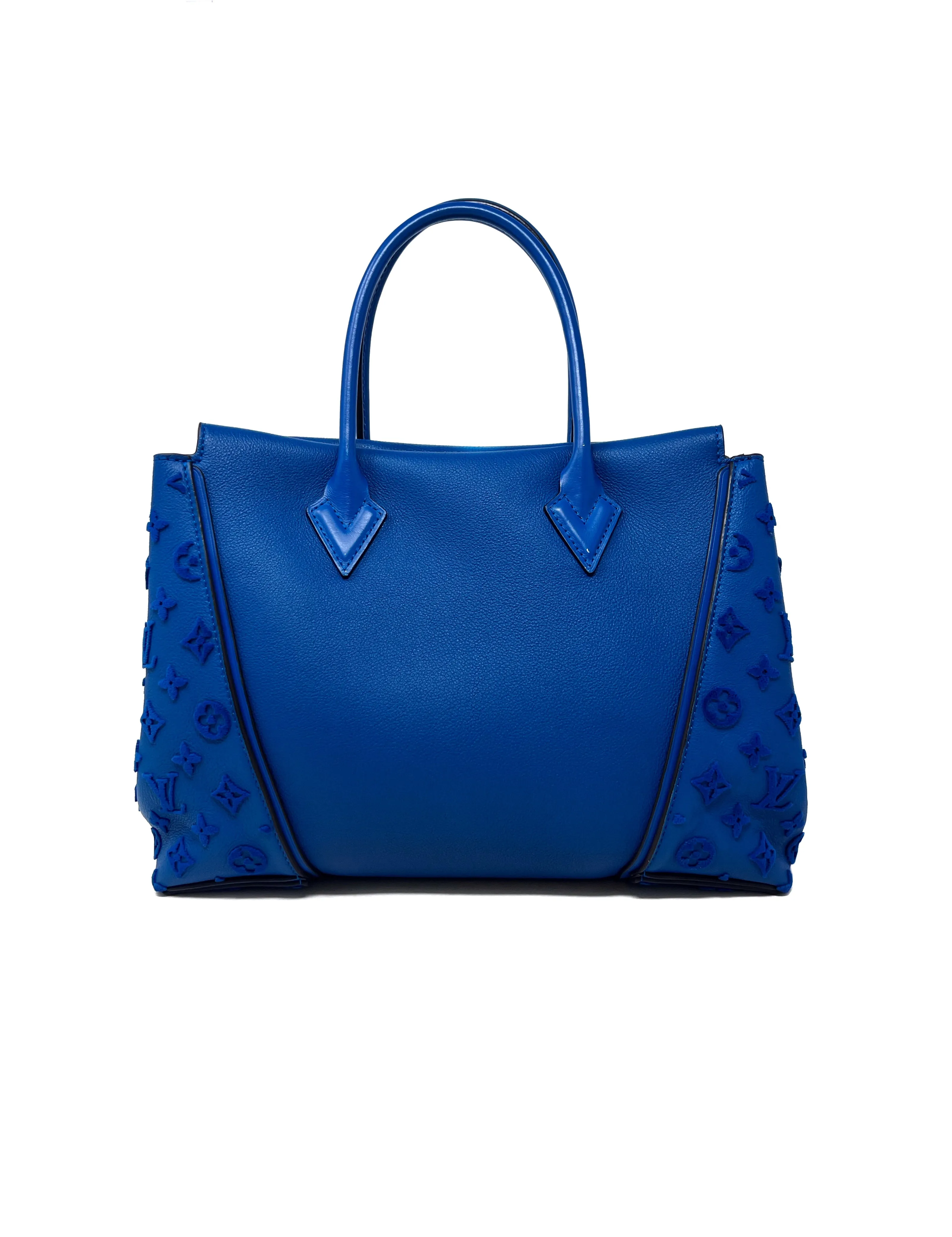 Louis Vuitton Blue Lagon '14 Veau Cachemire 'W' PM Tote