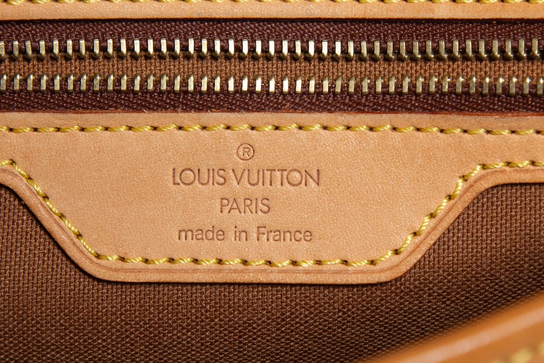 Louis Vuitton Brown Canvas Monogram Sologne Handbag