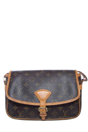 Louis Vuitton Brown Canvas Monogram Sologne Handbag