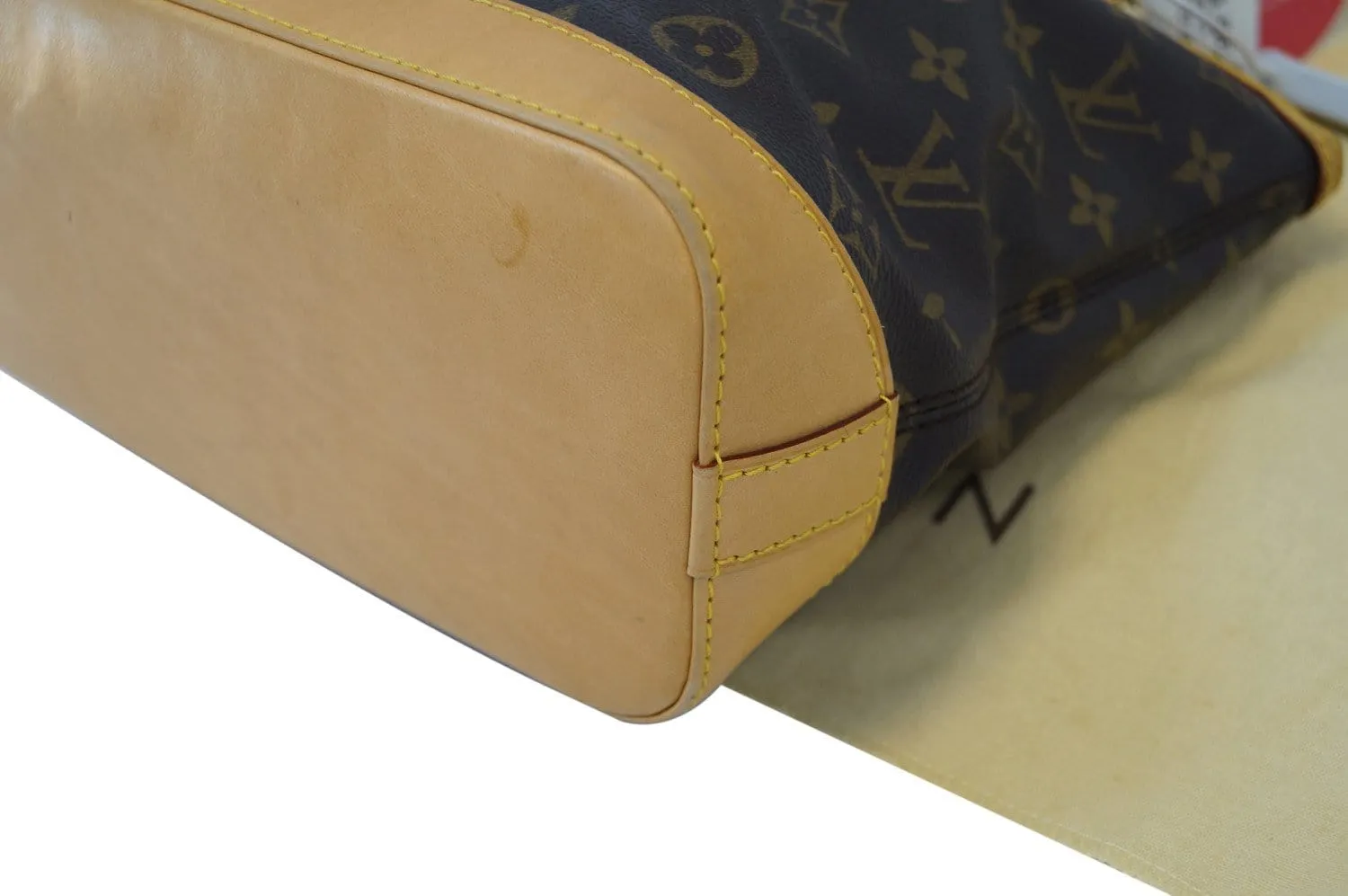 LOUIS VUITTON Canvas Lockit PM Handbag