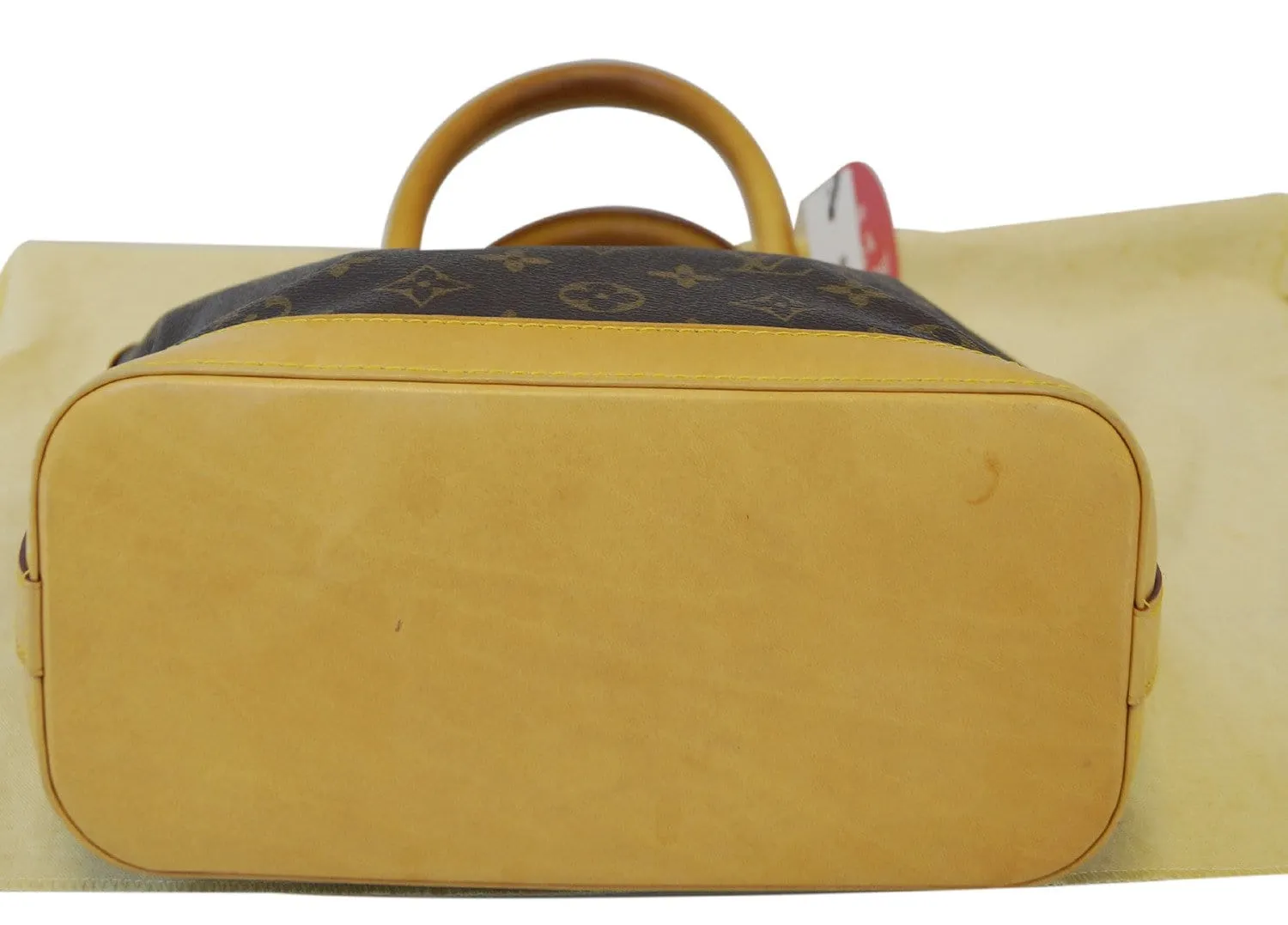 LOUIS VUITTON Canvas Lockit PM Handbag