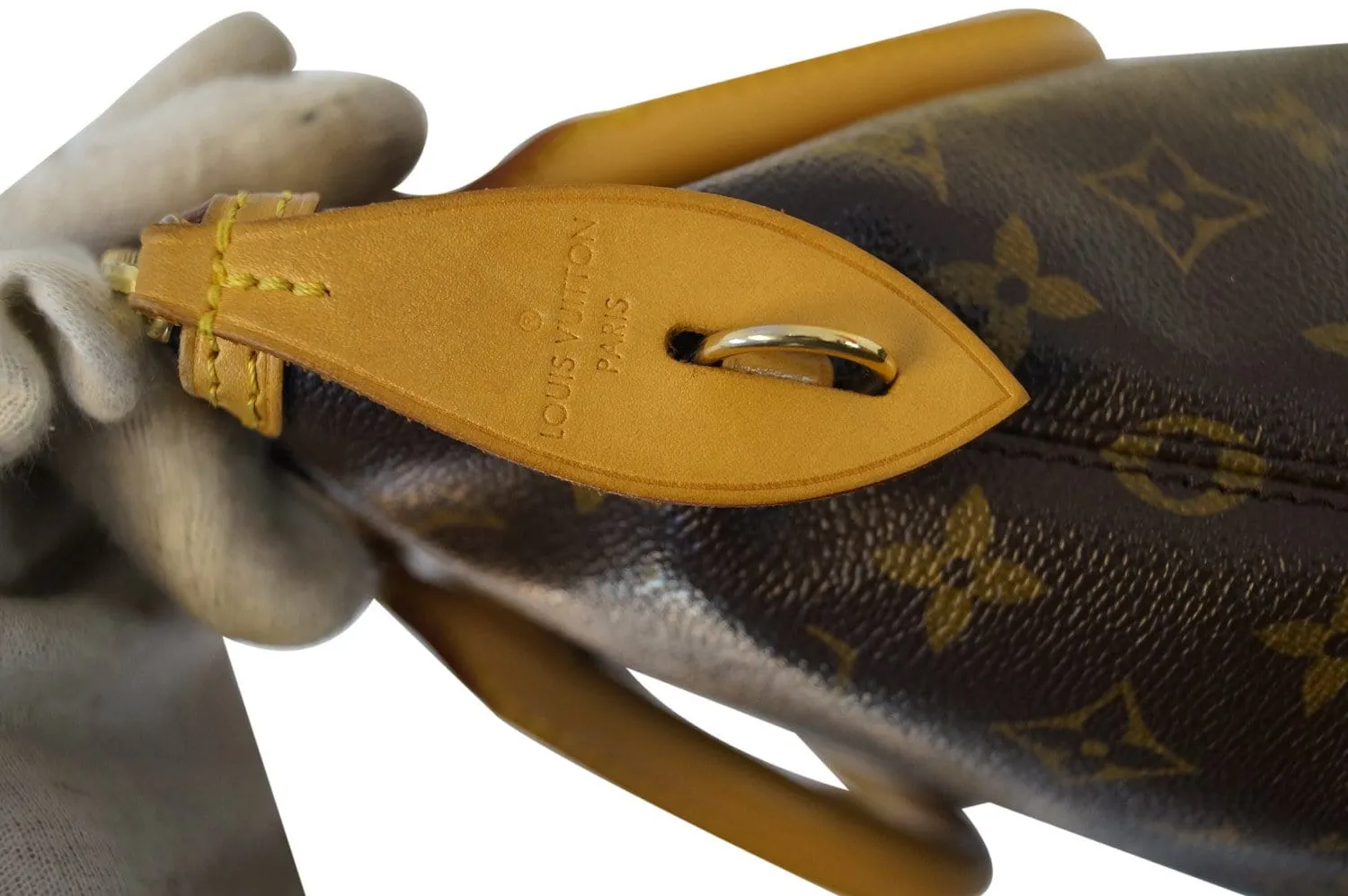 LOUIS VUITTON Canvas Lockit PM Handbag
