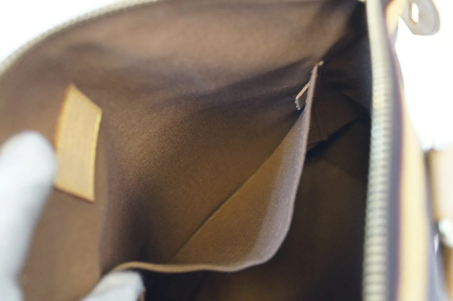 LOUIS VUITTON Canvas Lockit PM Handbag