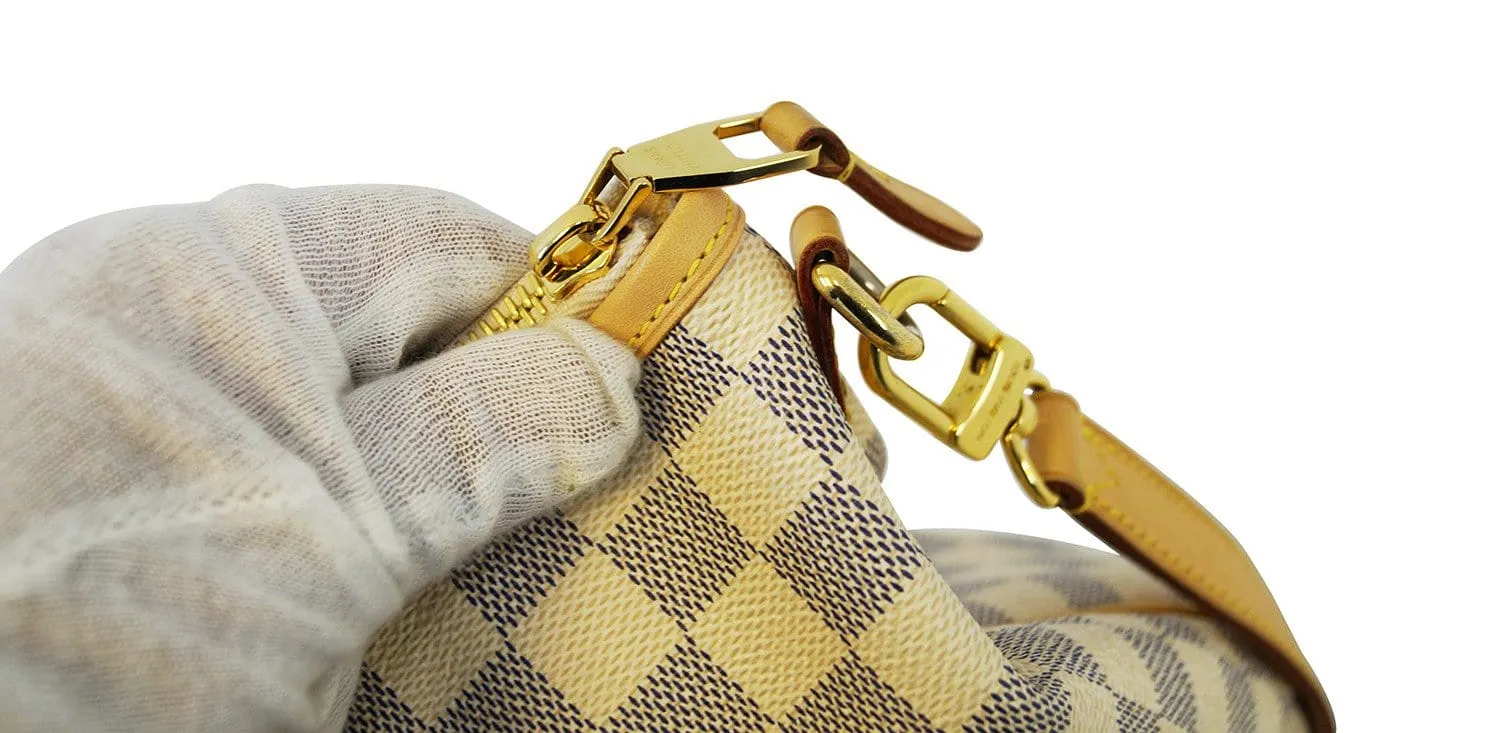 LOUIS VUITTON Damier Azur Riviera MM Handbag Shoulder Bag