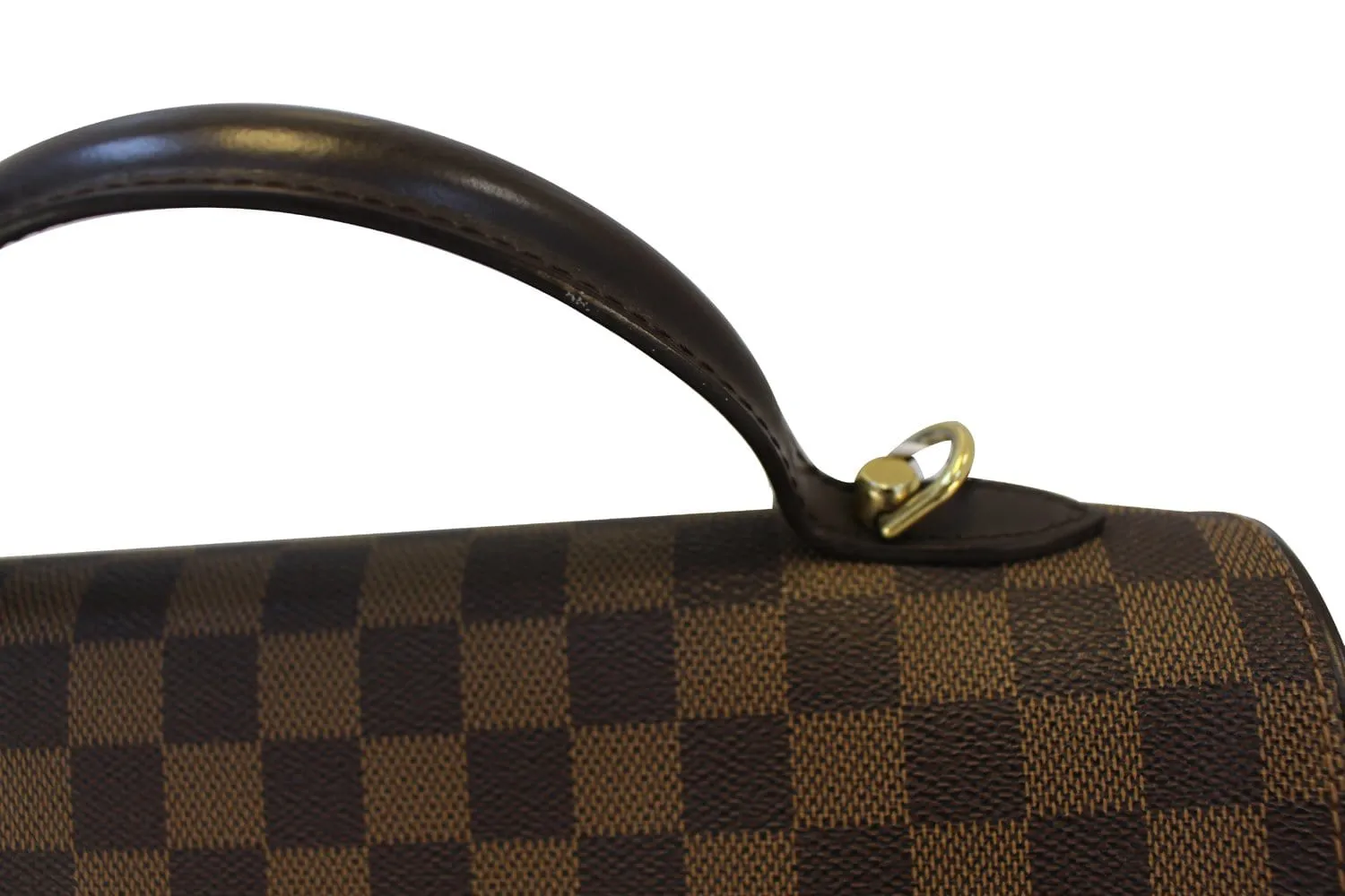 LOUIS VUITTON Damier Ebene Bergamo GM Bag