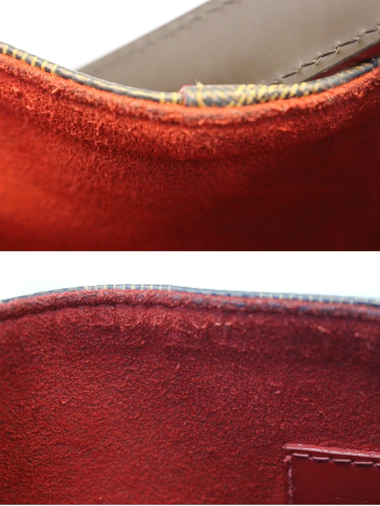 LOUIS VUITTON Damier Ebene Caissa Hobo Bag