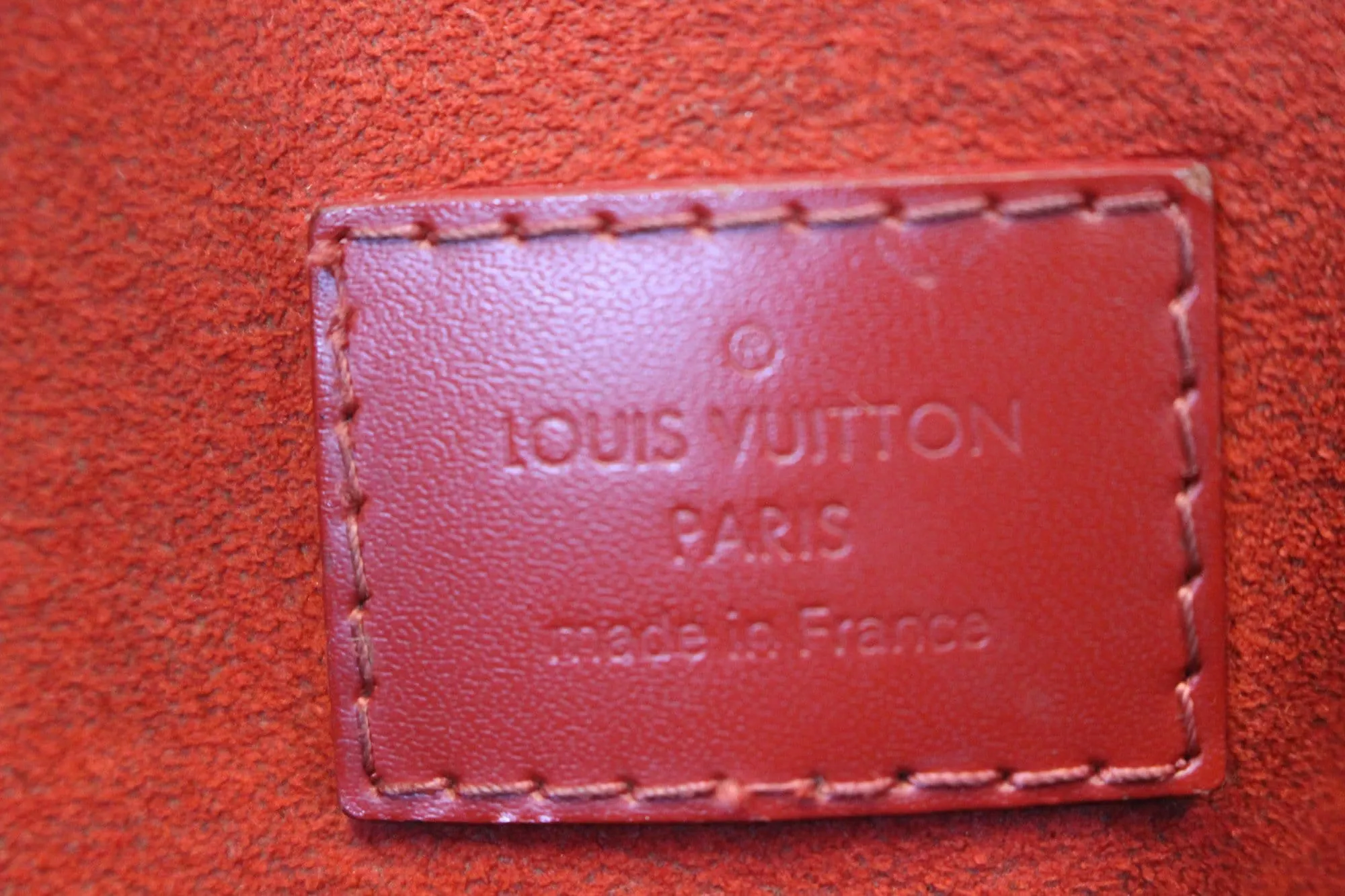 LOUIS VUITTON Damier Ebene Caissa Hobo Bag