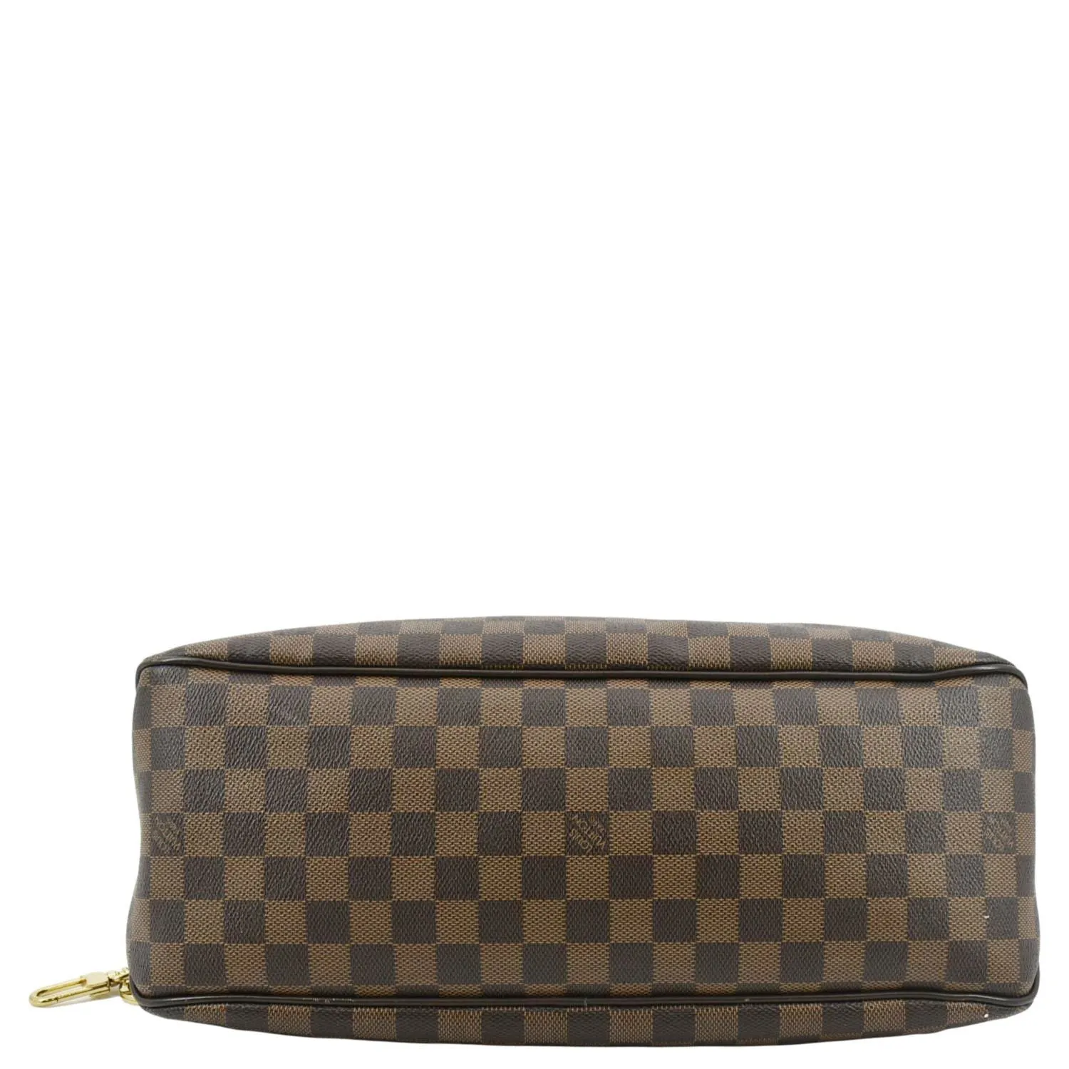 LOUIS VUITTON Delightful MM Damier Ebene Hobo Bag Brown