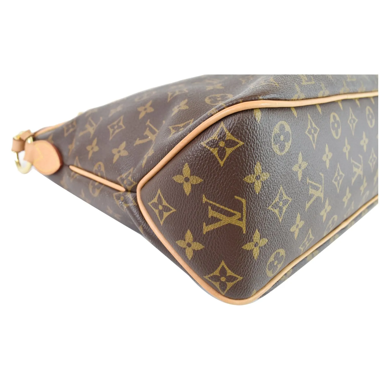 LOUIS VUITTON Delightful PM Monogram Canvas Hobo Bag Brown