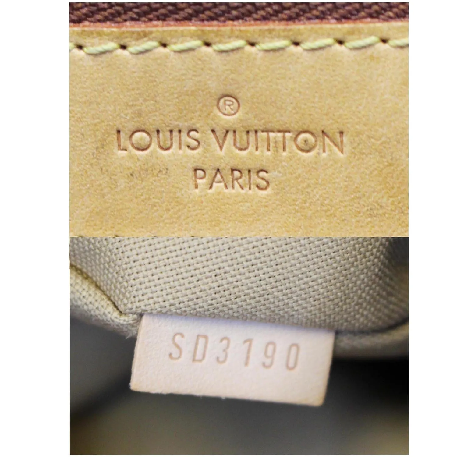 LOUIS VUITTON Delightful PM Monogram Shoulder Hobo Bag Brown